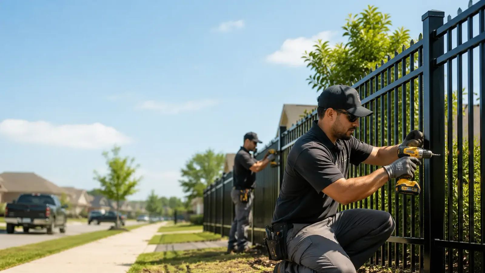 Metal Fence Installation in Dolph, AR